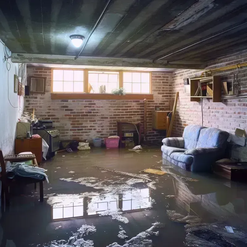 Flooded Basement Cleanup in Hardin County, TN